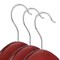 Casafield - 40 Wooden Suit Hangers - Premium Lotus Wood with Notches & Chrome Swivel Hook for Dress Clothes, Coats, Jackets, Pants, Shirts, Skirts